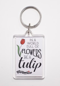 Sleutelhanger be a tulip
