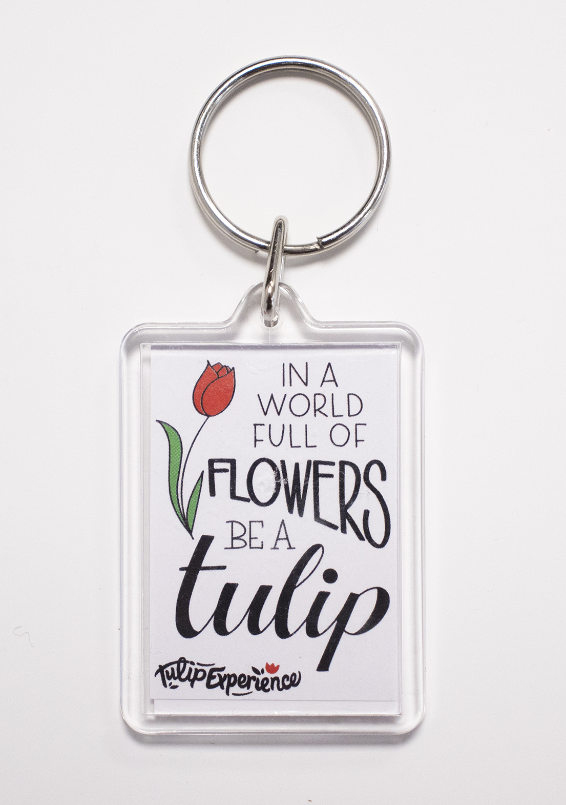 Sleutelhanger be a tulip